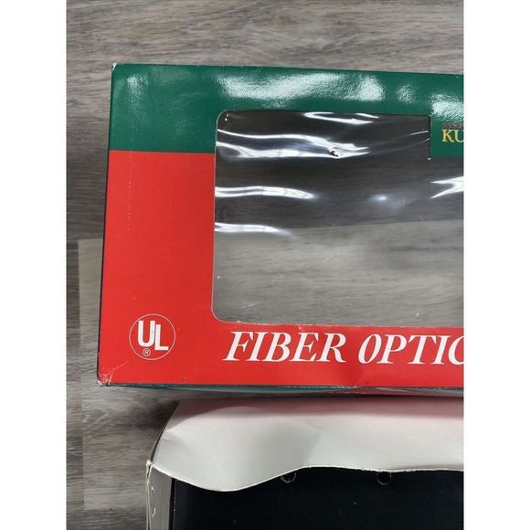 Vintage Kurt Adler Fiber Optic 10 Light Set Works TESTED - Picture 4 of 7